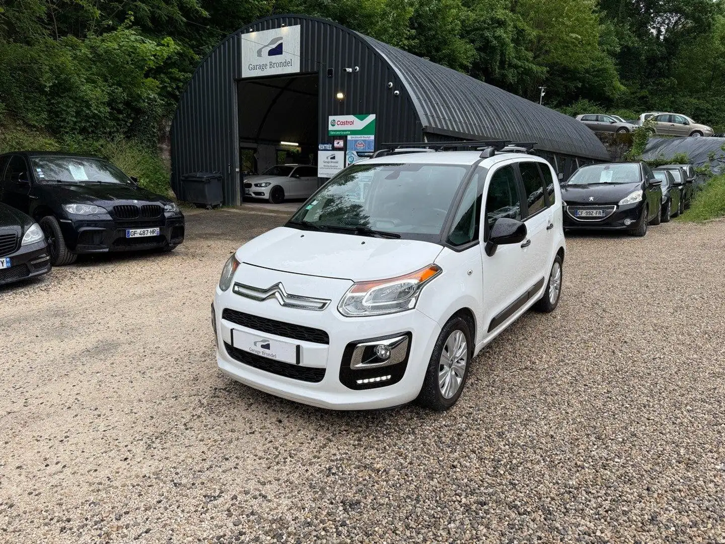 Citroen C3 Picasso 1.2i 110cv Exclusive 1ère main Белый - 1