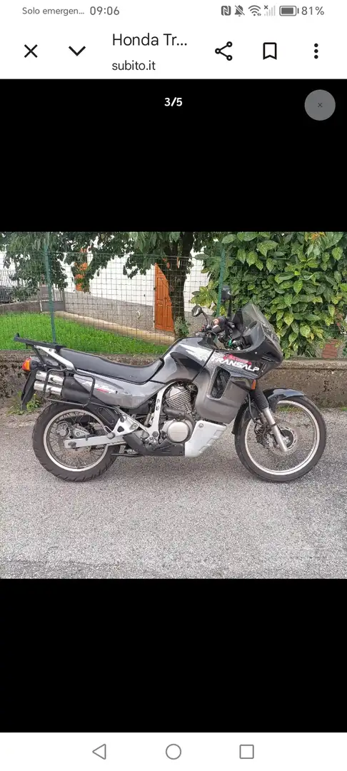Honda XL 600 Negro - 2