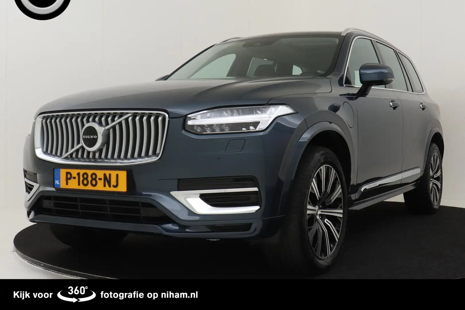 Volvo XC90 T8 AWD RECHARGE INSCRIPTION -LUCHTVERING|PANO.DAK| Blue - 1