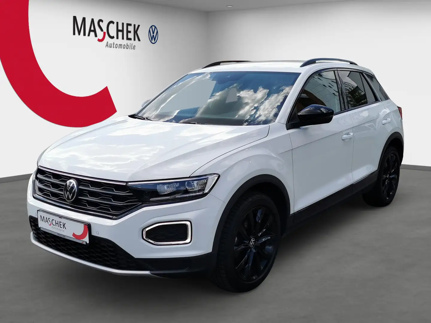 Volkswagen T-Roc Sport 1.5 TSI Standh Beats LED Sitzh PDC Blanc - 1
