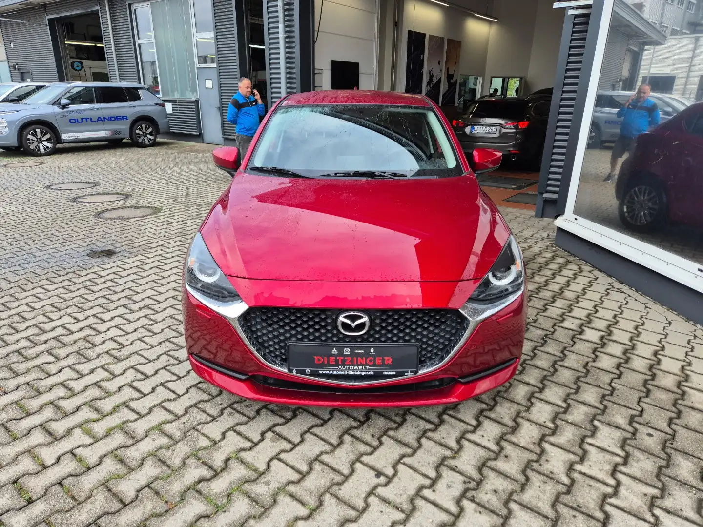Mazda 2 SKYACTIV-G 90 M Hybrid Rouge - 1