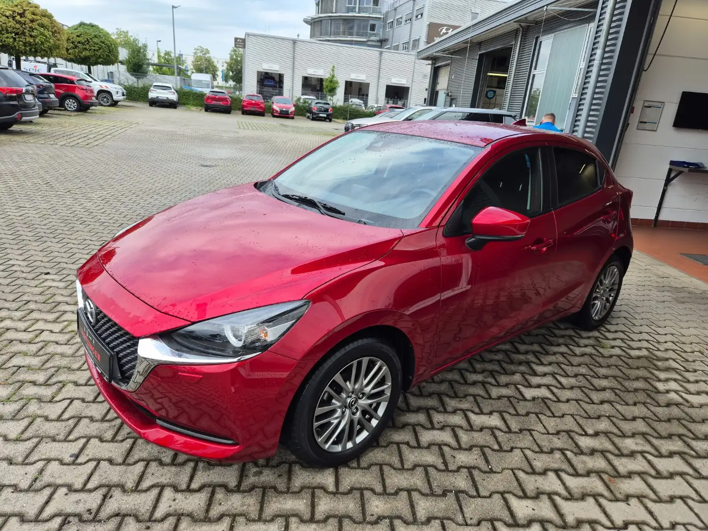 Mazda 2 SKYACTIV-G 90 M Hybrid Rouge - 2