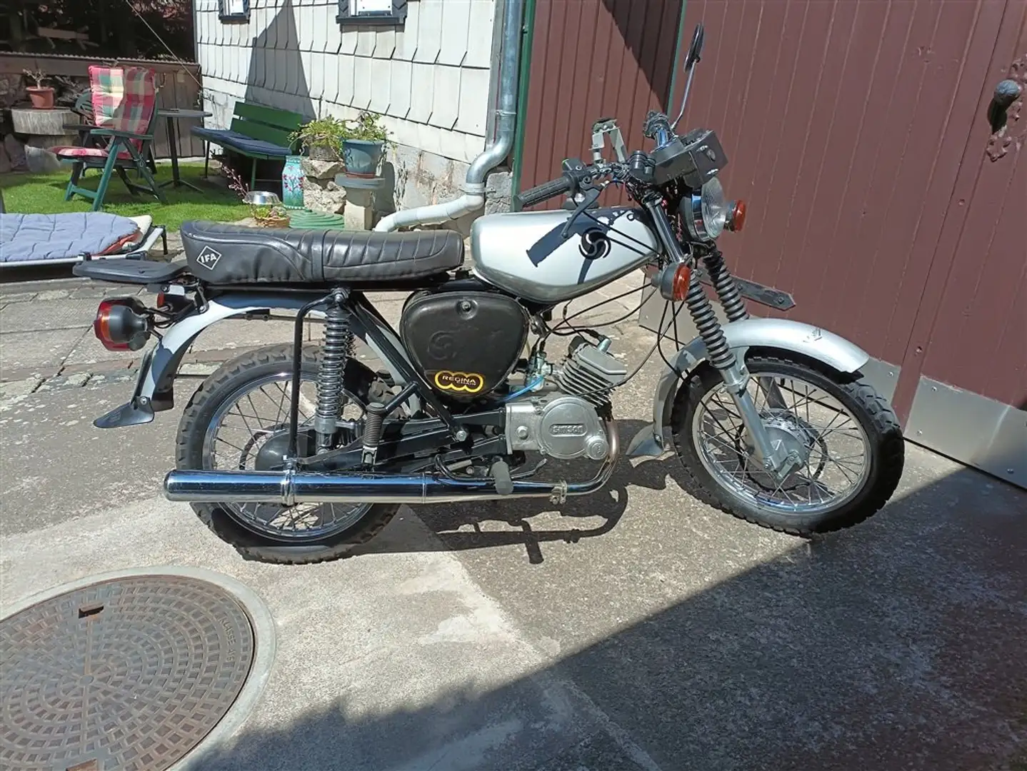 Simson S 51 S51 (verbsssert) Vape/60er/MZA Motor.Anlasser/LT. Plateado - 1