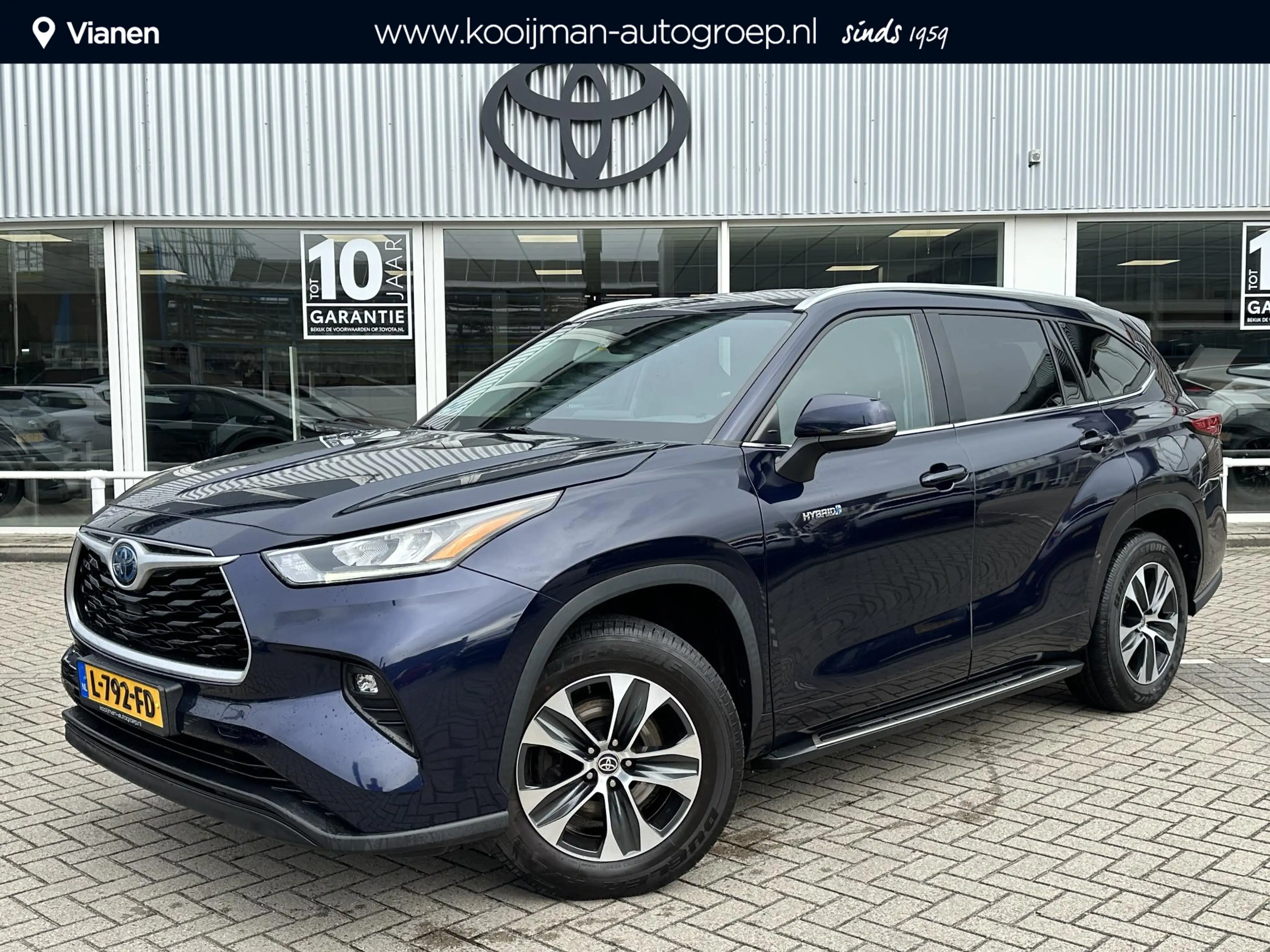 Toyota Highlander 2.5 AWD Hybrid Style NL Auto, 1e eigenaar, Trekhaa