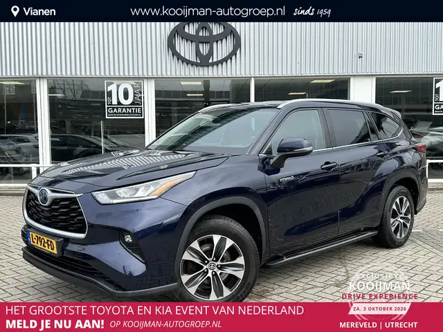 Toyota Highlander 2.5 AWD Hybrid Style NL Auto, 1e eigenaar, Trekhaa