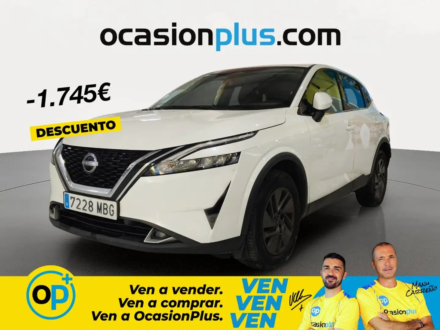 Nissan Qashqai 1.3 DIG-T mHEV 12V Acenta 4x2 Aut. 116kW Blanco - 1
