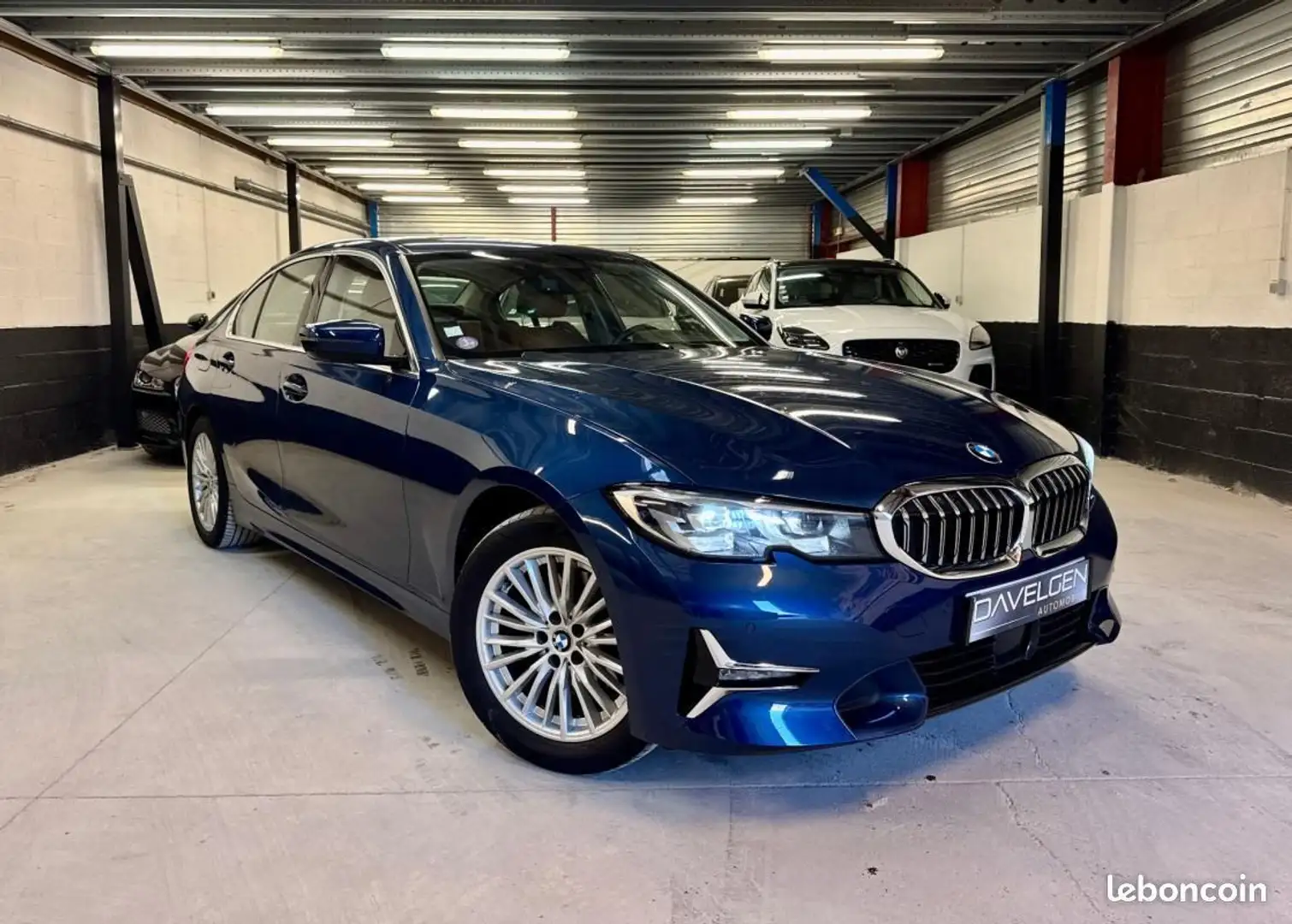 BMW 320 G20 320i 320ia 184 ch Luxury BVA8 1e main ORIGINE FR Bleu - 1