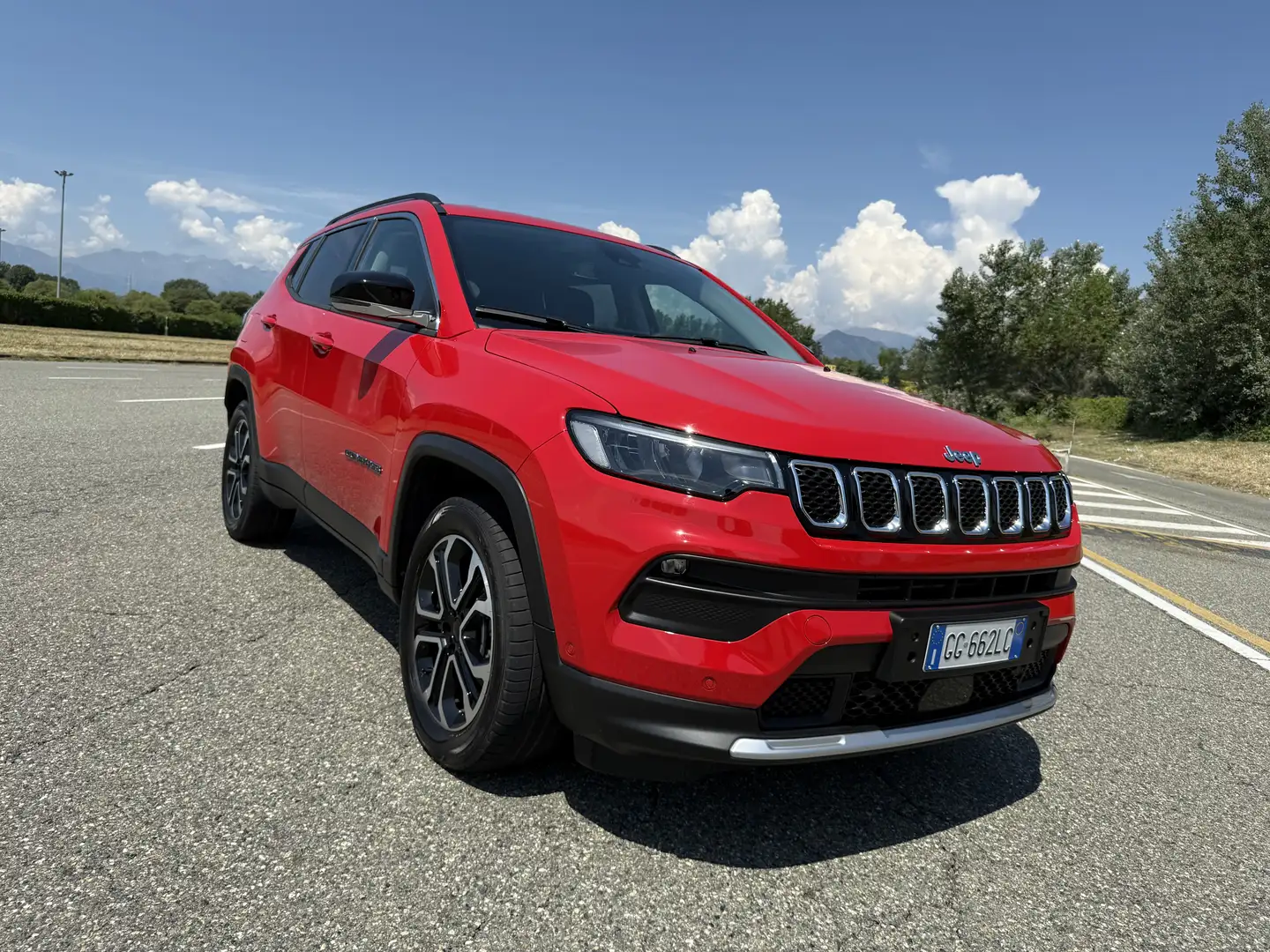 Jeep Compass 1.3 turbo t4 phev Limited 4xe auto IVA CAMERA Rosso - 1