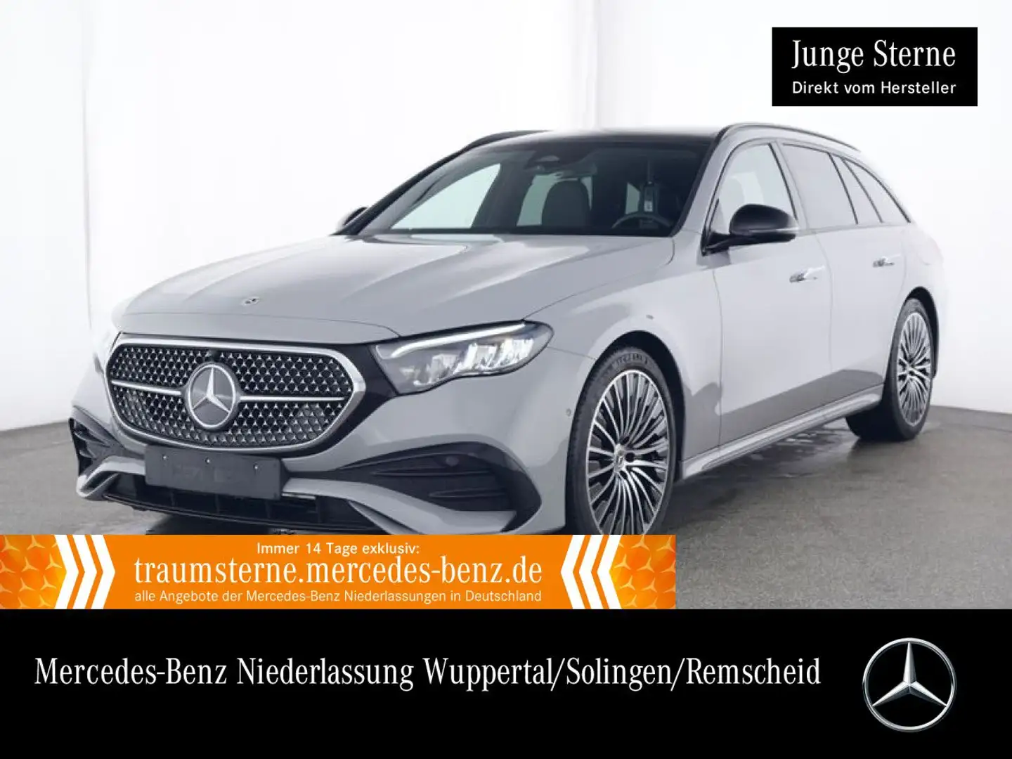 Mercedes-Benz E 300 de T AMG Pano Distr. LED Night Kamera PTS 9G Grijs - 1