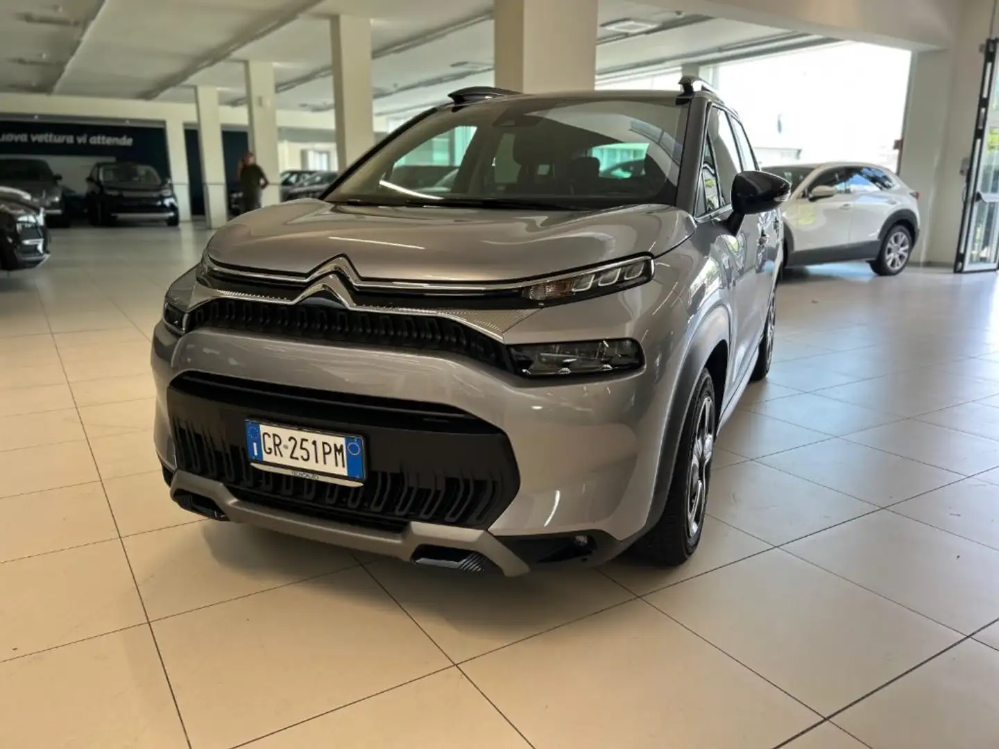 Citroen C3 Aircross 1ª s. BlueHDi 110 S&S Shine Pack Grigio - 1