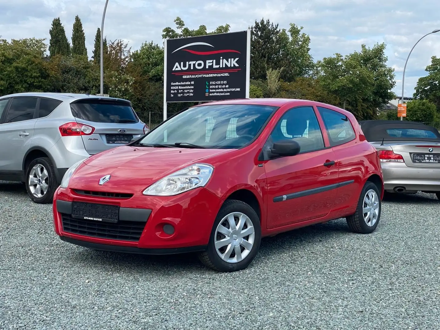 Renault Clio III 1.2 YAHOO! (TÜV NEU/ZAHNRIEMEN NEU) Rot - 1