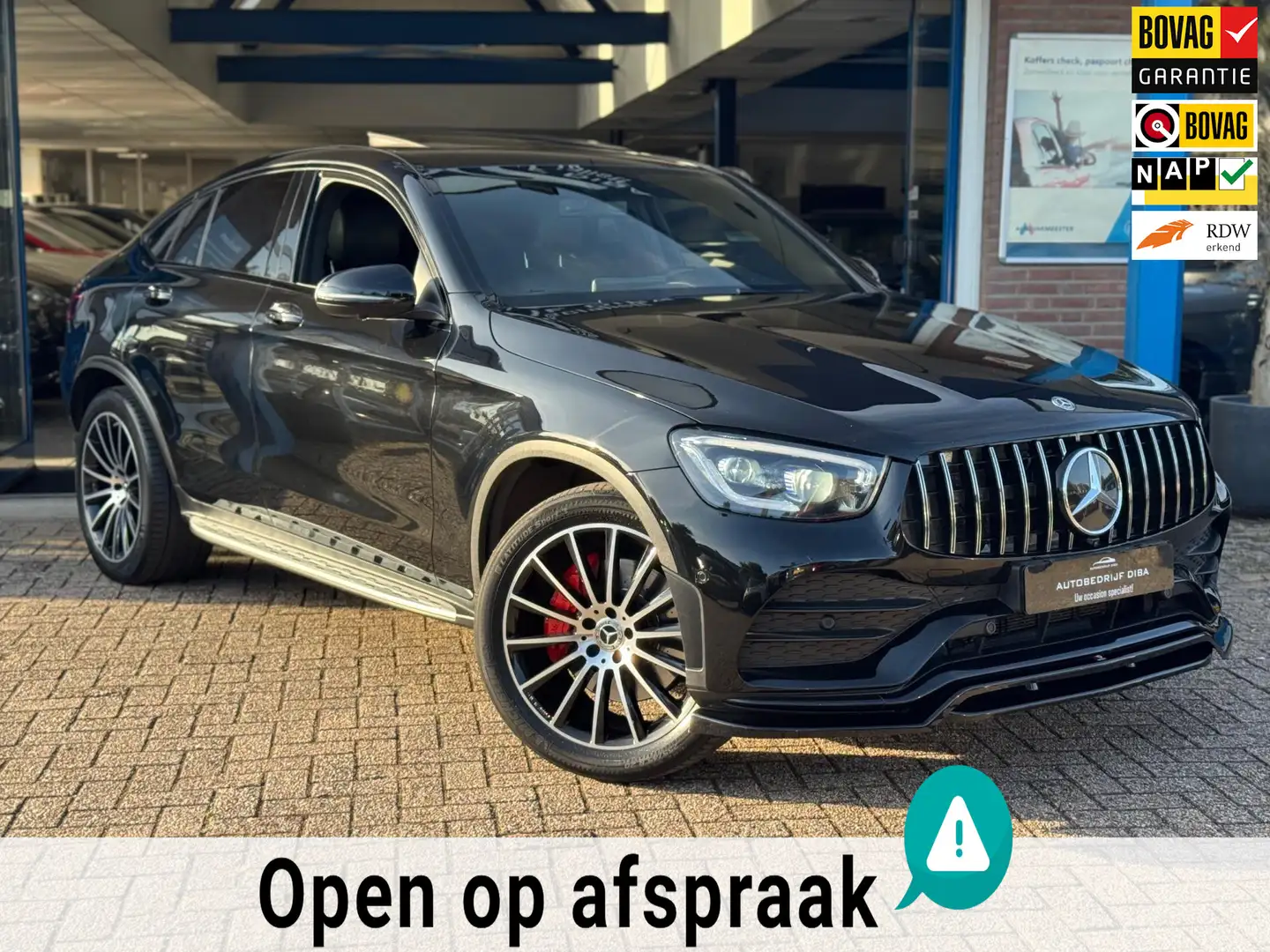 Mercedes-Benz GLC 200 Coupé Premium Plus 2019 AUT NAP Zwart - 1