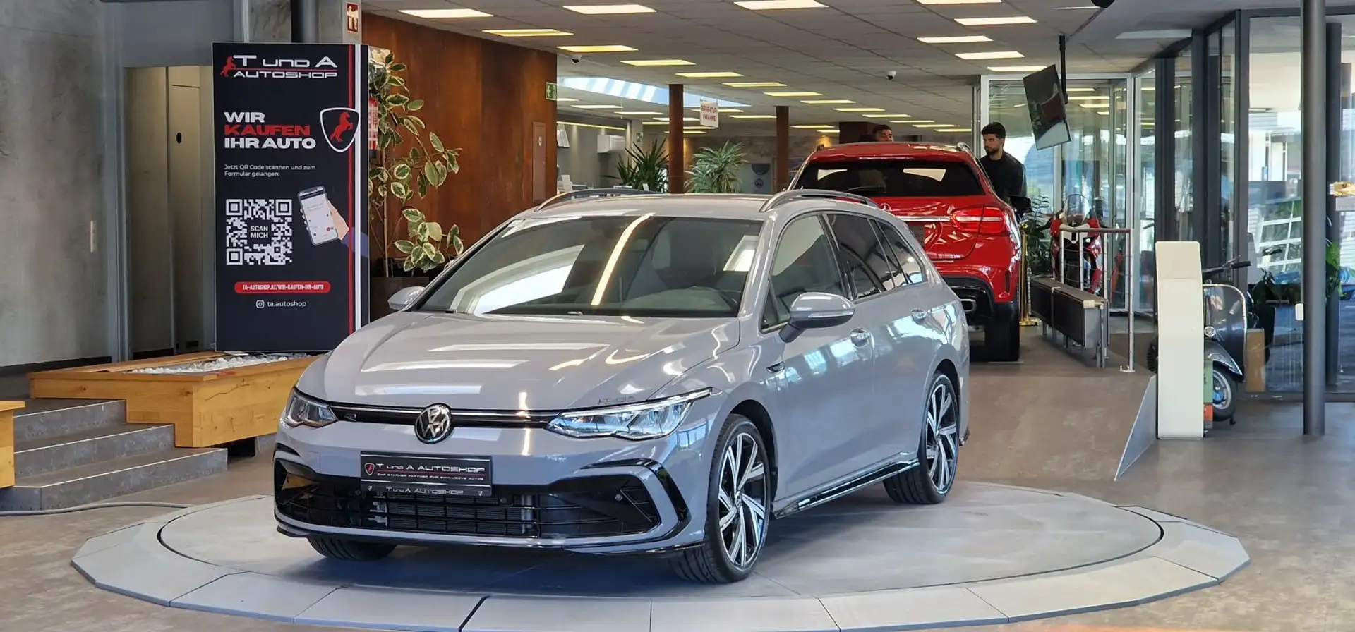 Volkswagen Golf Variant 1.5 TSI R-Line *Kamera*Lenkradheizung*Digital-Cock Grau - 1