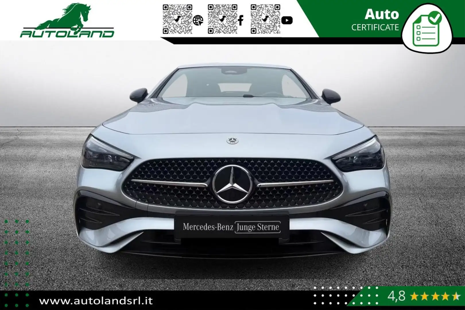 Mercedes-Benz CLE 180 Cabrio 200 AMG Line Premium auto Grau - 2