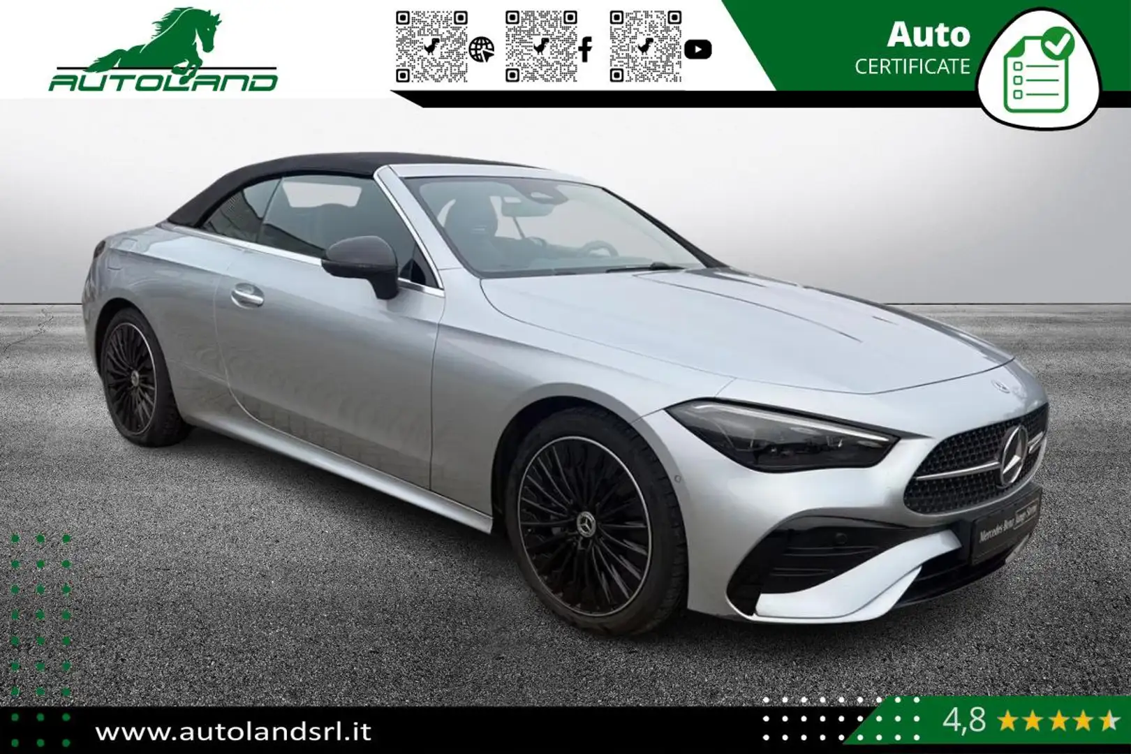Mercedes-Benz CLE 180 Cabrio 200 AMG Line Premium auto Grau - 1