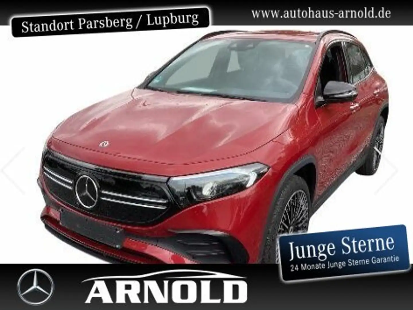 Mercedes-Benz EQA 300 EQA 300 4MATIC AMG Line Distr. 360° LED Navi AHK Rot - 1