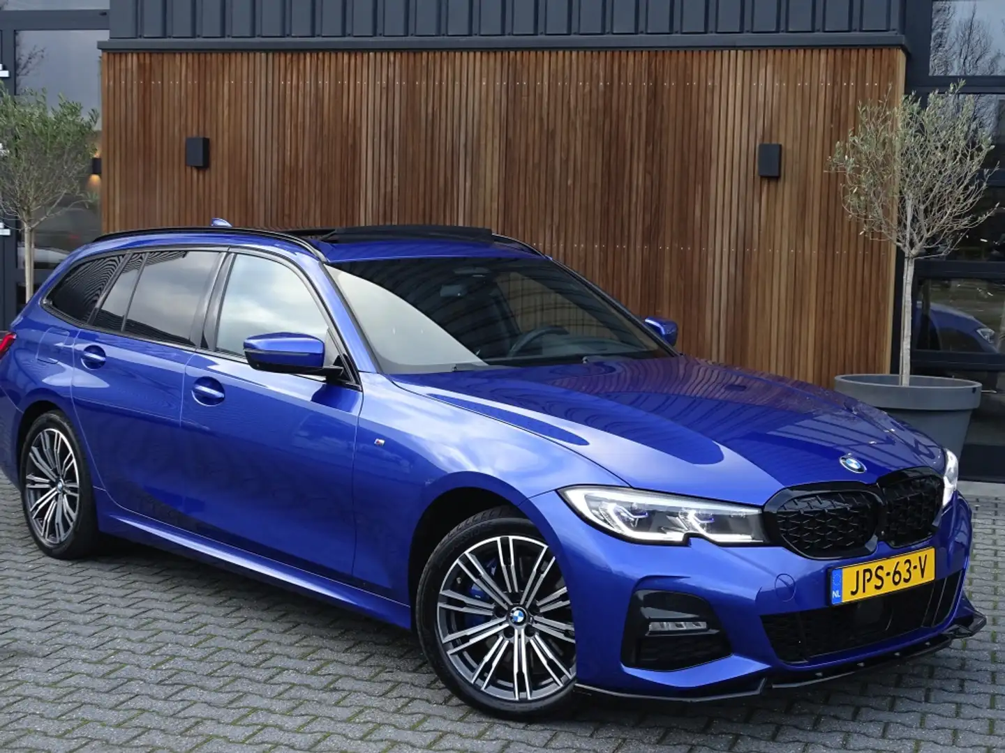 BMW 330 3-serie touring 330e 292PK M-sport / Harman Kardon Blu/Azzurro - 2