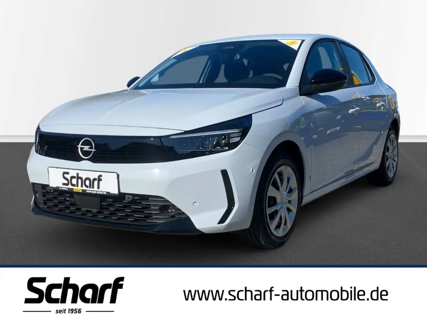 Opel Corsa F Edition SHZ Klima Touchscreen PDC Weiß - 1