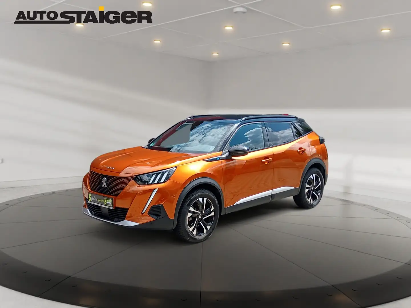 Peugeot 2008 e- GT Elektro Orange - 2