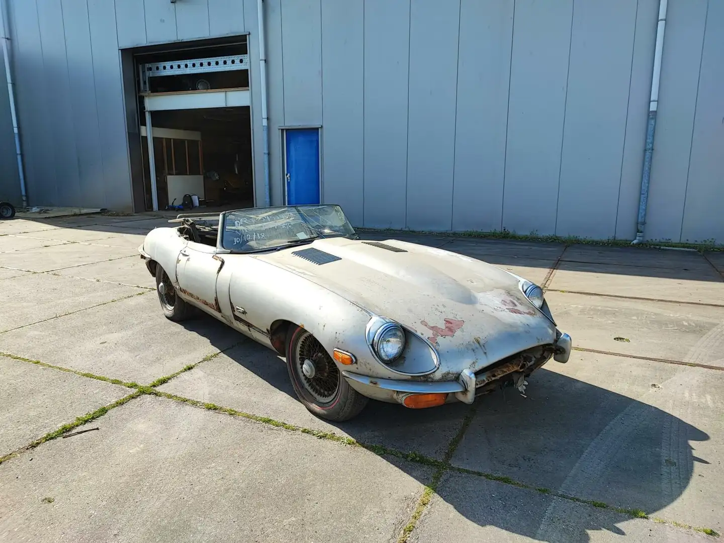 Jaguar E-Type Serie 2 Cabriolet Gris - 1