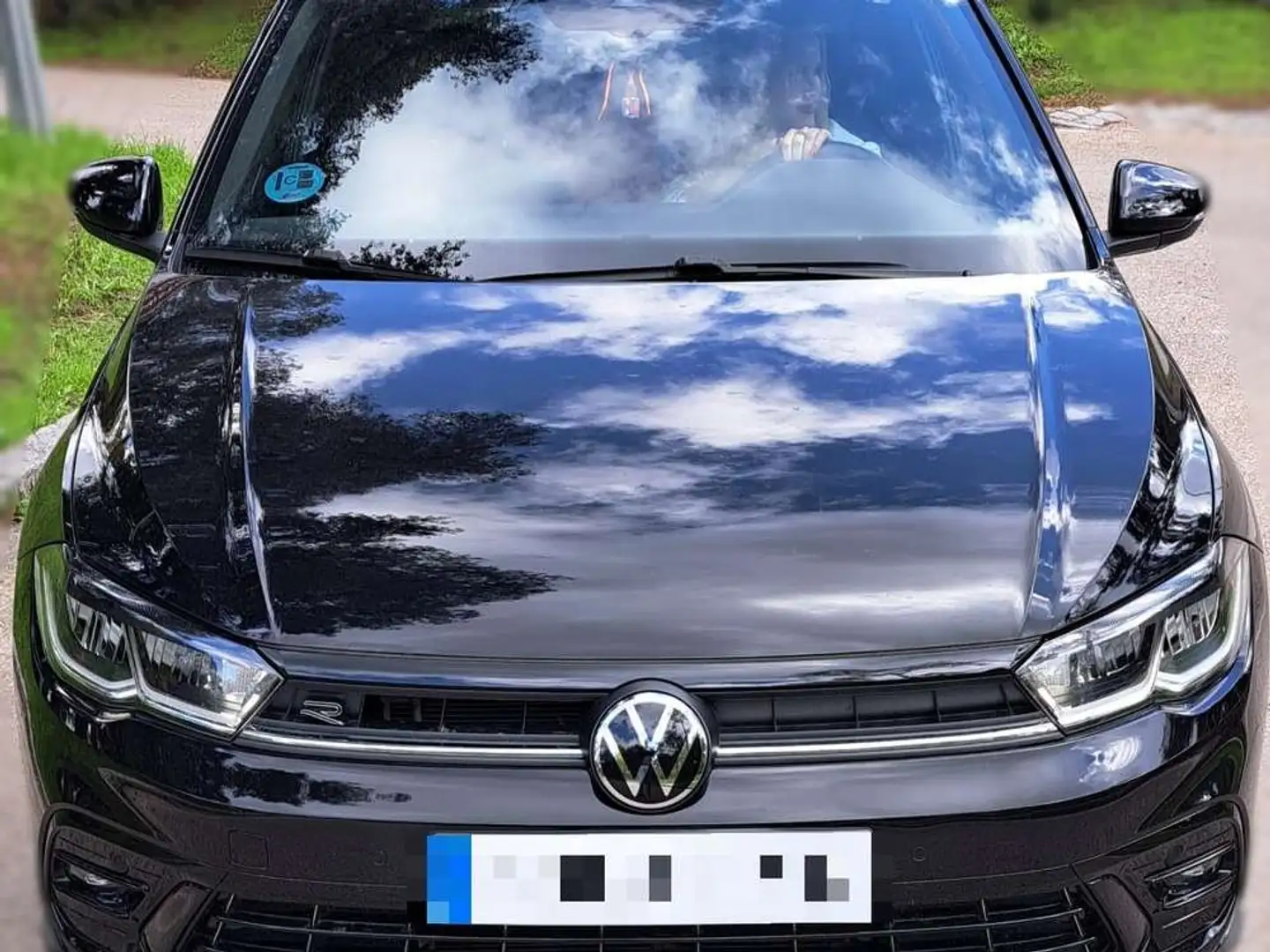 Volkswagen Polo 1.0 TSI R-Line 70kW Negro - 1