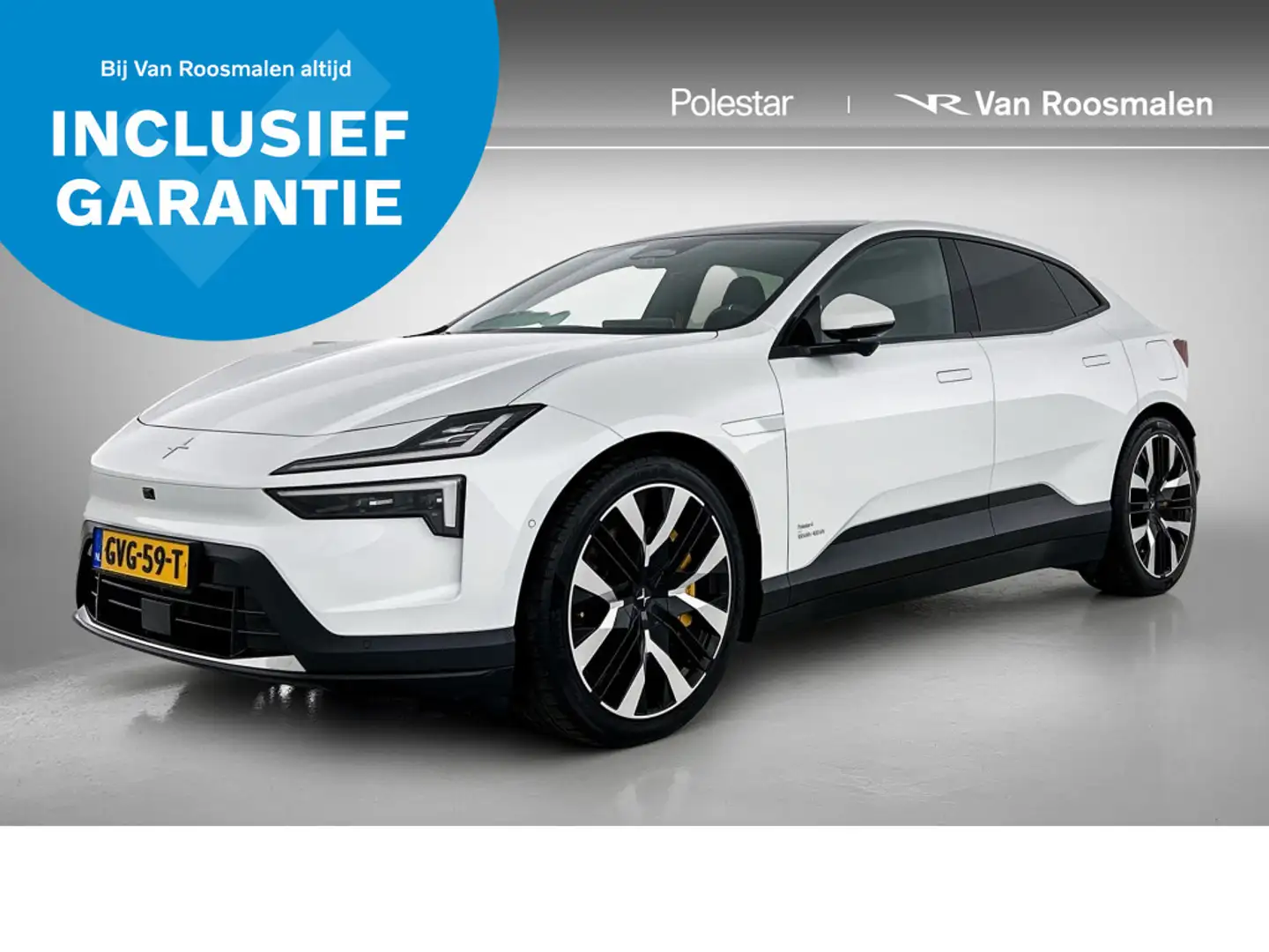 Polestar 4 Long Range Dual Motor 100 kWh Pilot Plus Performan Blanc - 1