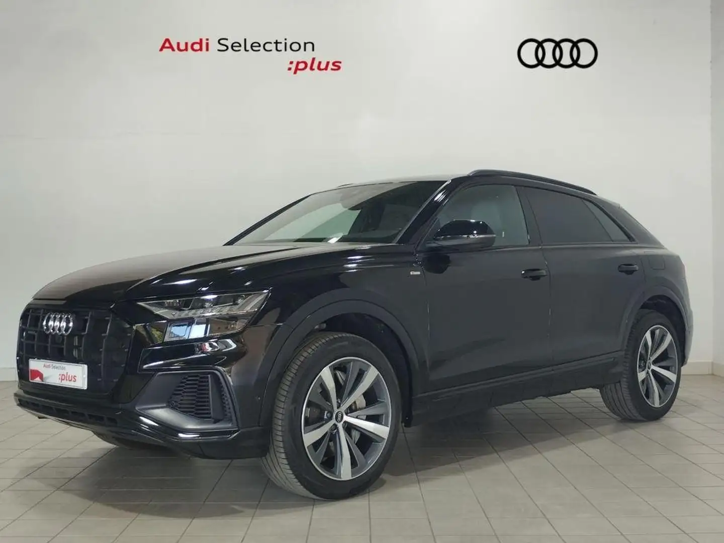 Audi Q8 55 TFSIe S line quattro Negro - 1