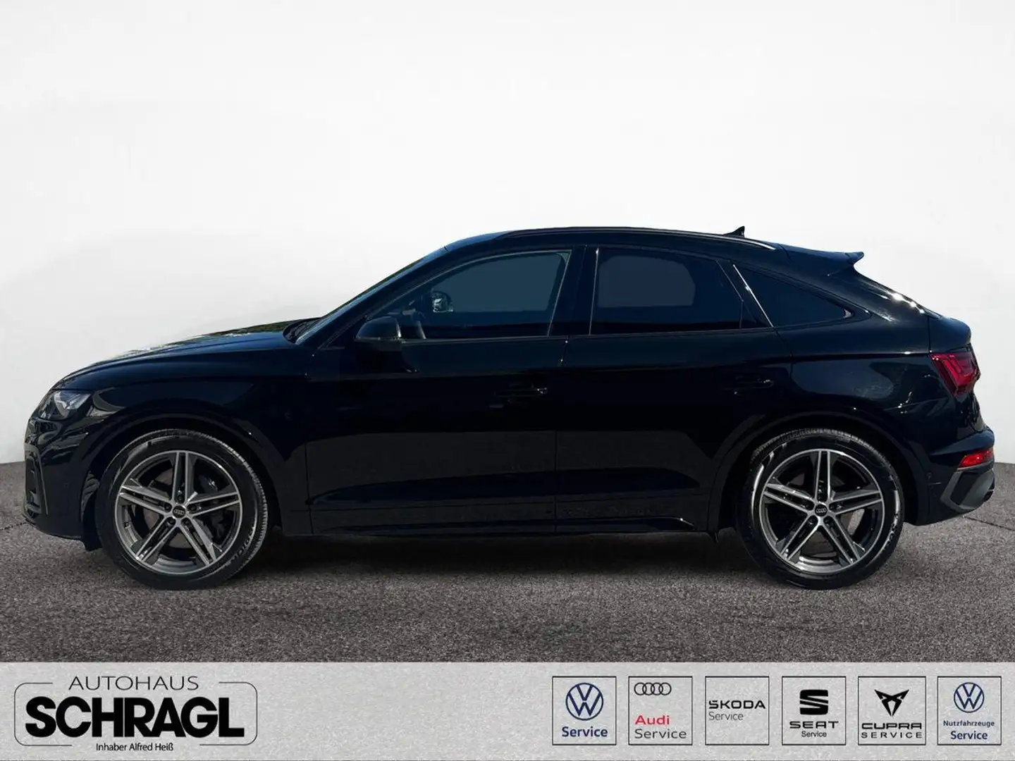 Audi SQ5 Sportback 3.0 TDI quattro+LUFT+AHK+ABT Schwarz - 2