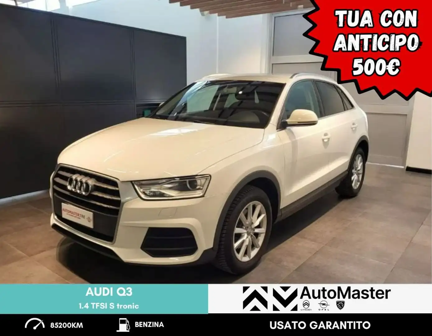 Audi Q3 1.4 TFSI S tronic Weiß - 1