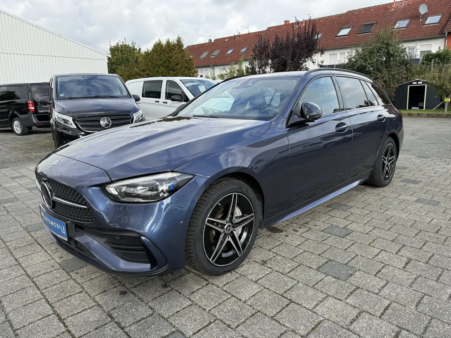Mercedes-Benz C 300 e T-Modell 9G AMG LINE MBUX PANO 360°-Kamera HEAD- Bleu - 2