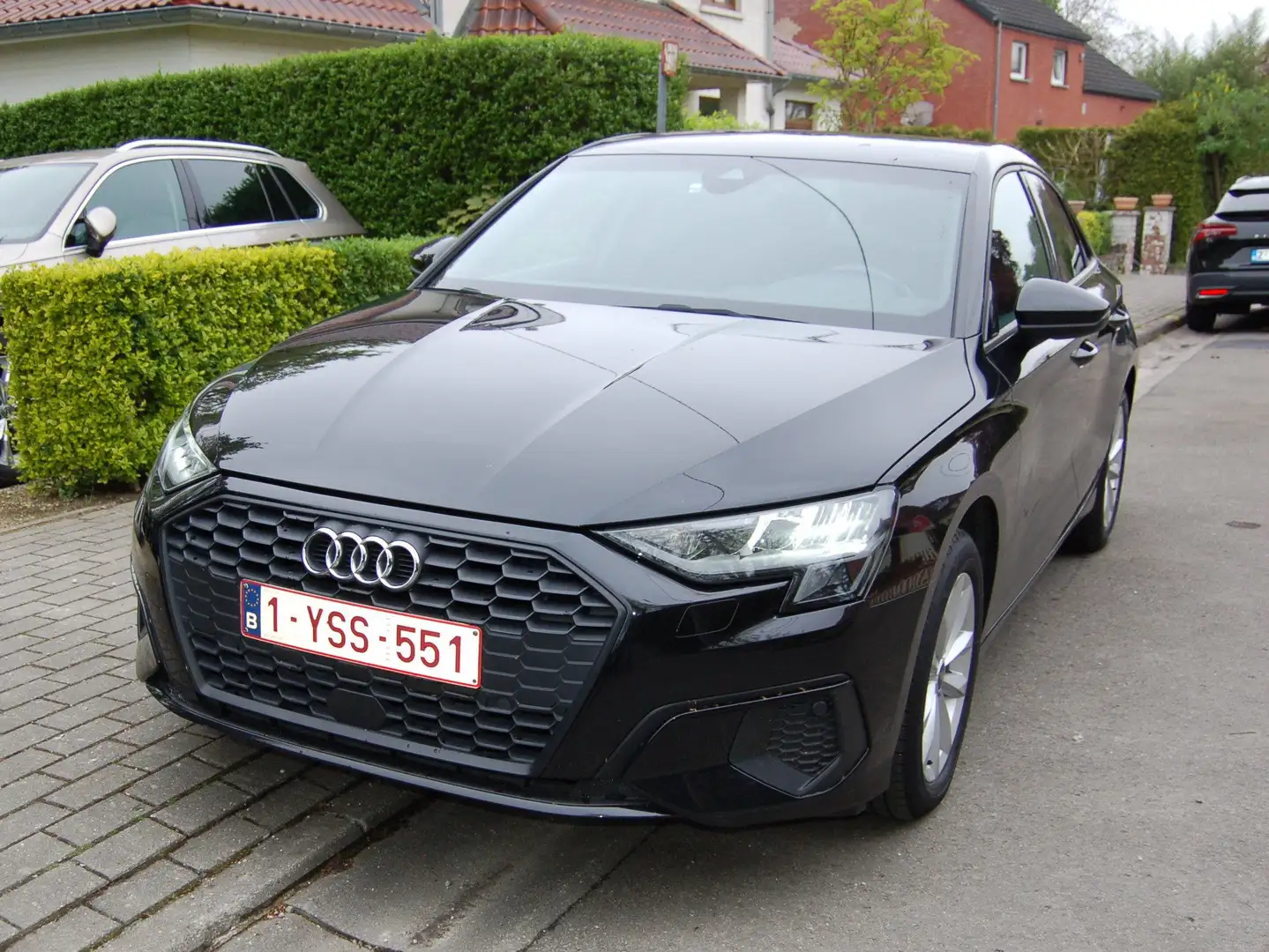 Audi A3 30 TFSI Advanced SPORT LED GPS JA CRUISE 13.636 NE Negro - 2