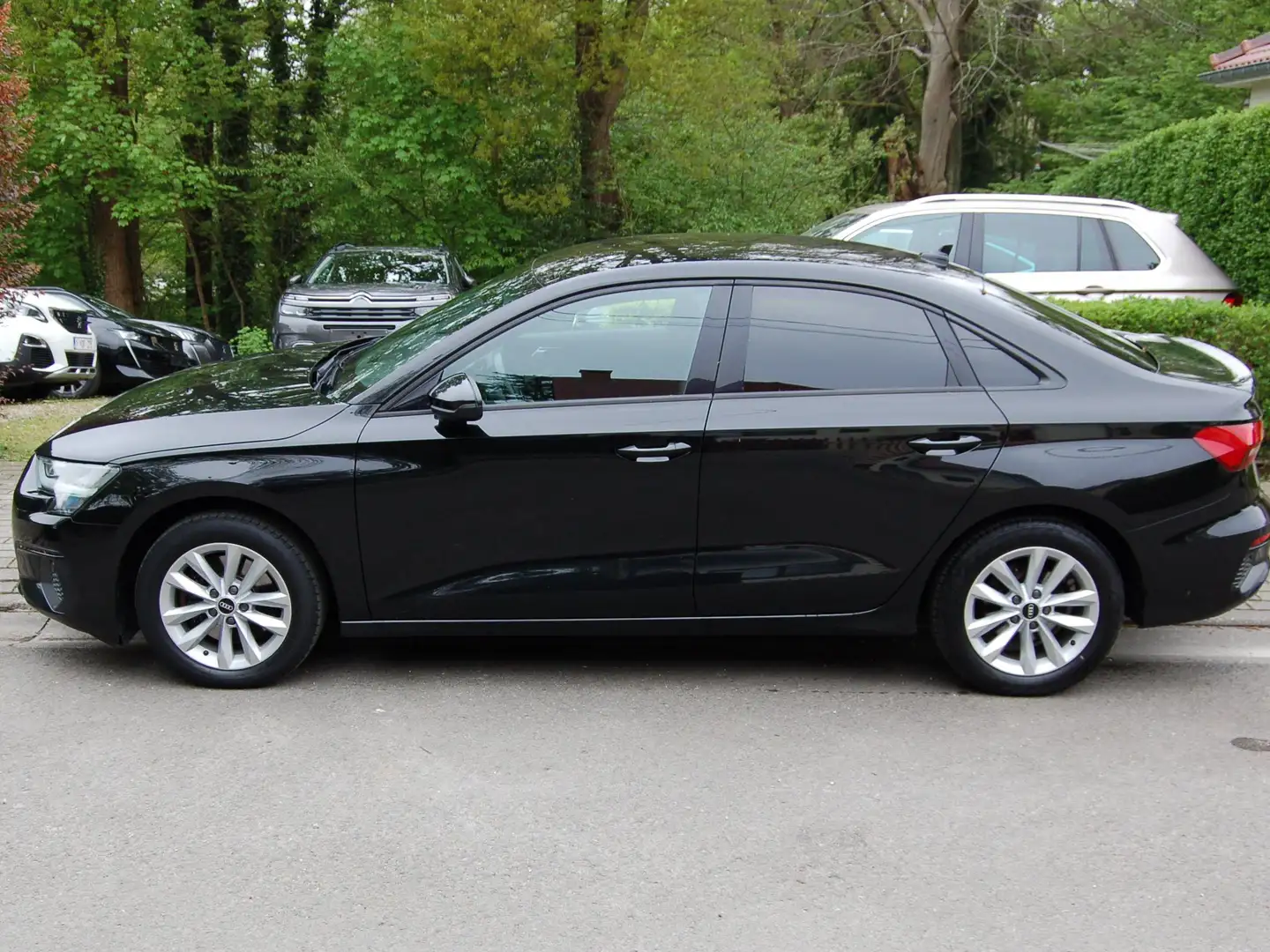Audi A3 30 TFSI Advanced SPORT LED GPS JA CRUISE 13.636 NE Negro - 1