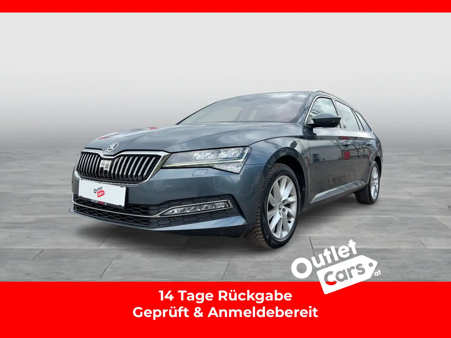 Skoda Superb Style TDI DSG Grau - 1