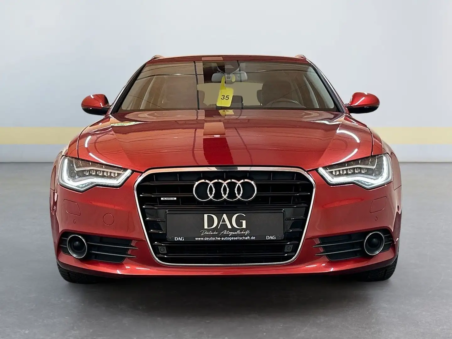 Audi A6 Avant 3.0 TDI quattro +VOLL-LED+ACC+AHK+LEDER Rot - 2