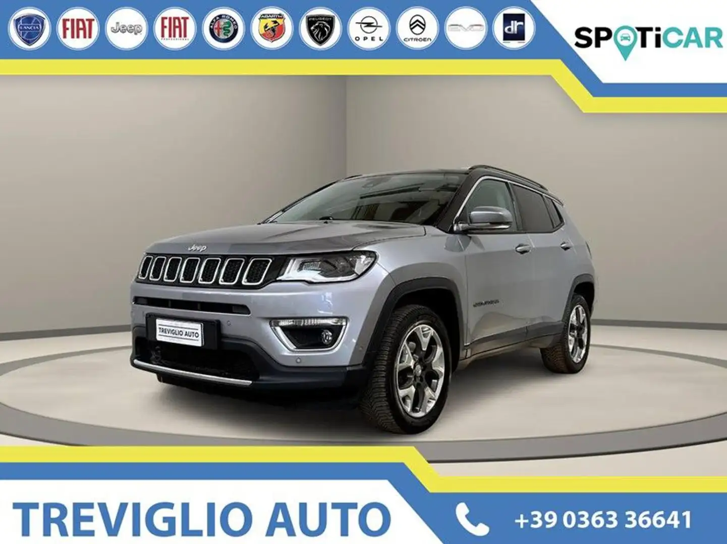 Jeep Compass 2.0 Multijet II aut. 4WD Limited Сірий - 1
