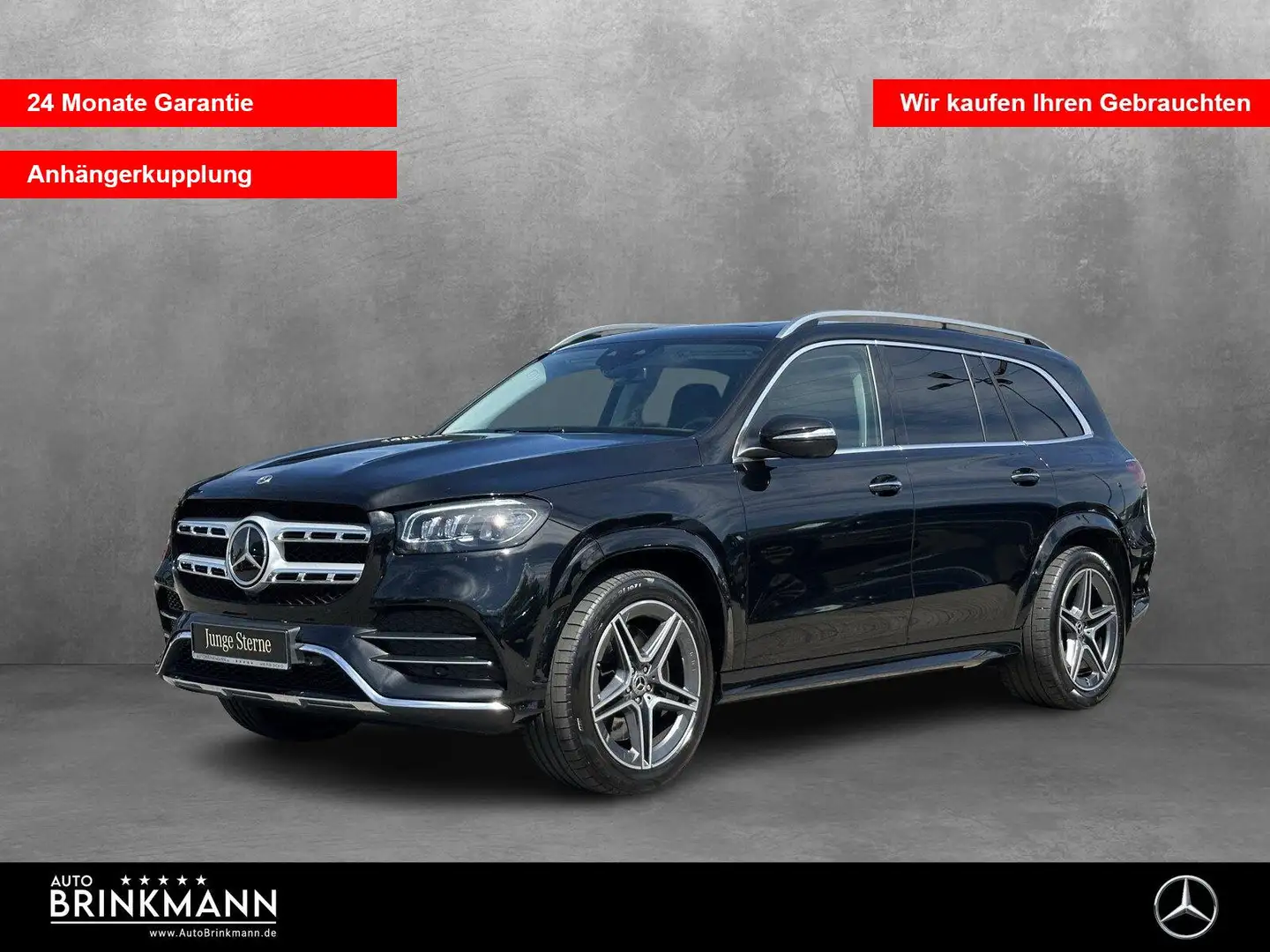 Mercedes-Benz GLS 400 GLS 400 d 4MATIC AMG-LINE/SHD/AHK/SHZ-FOND Kamera Schwarz - 1