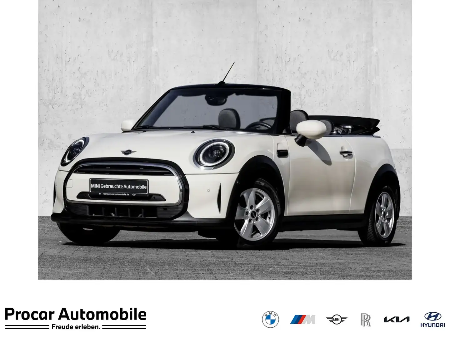 MINI One Cabrio One Cabrio Navi LED RFK DAB Sportsitz Bianco - 1