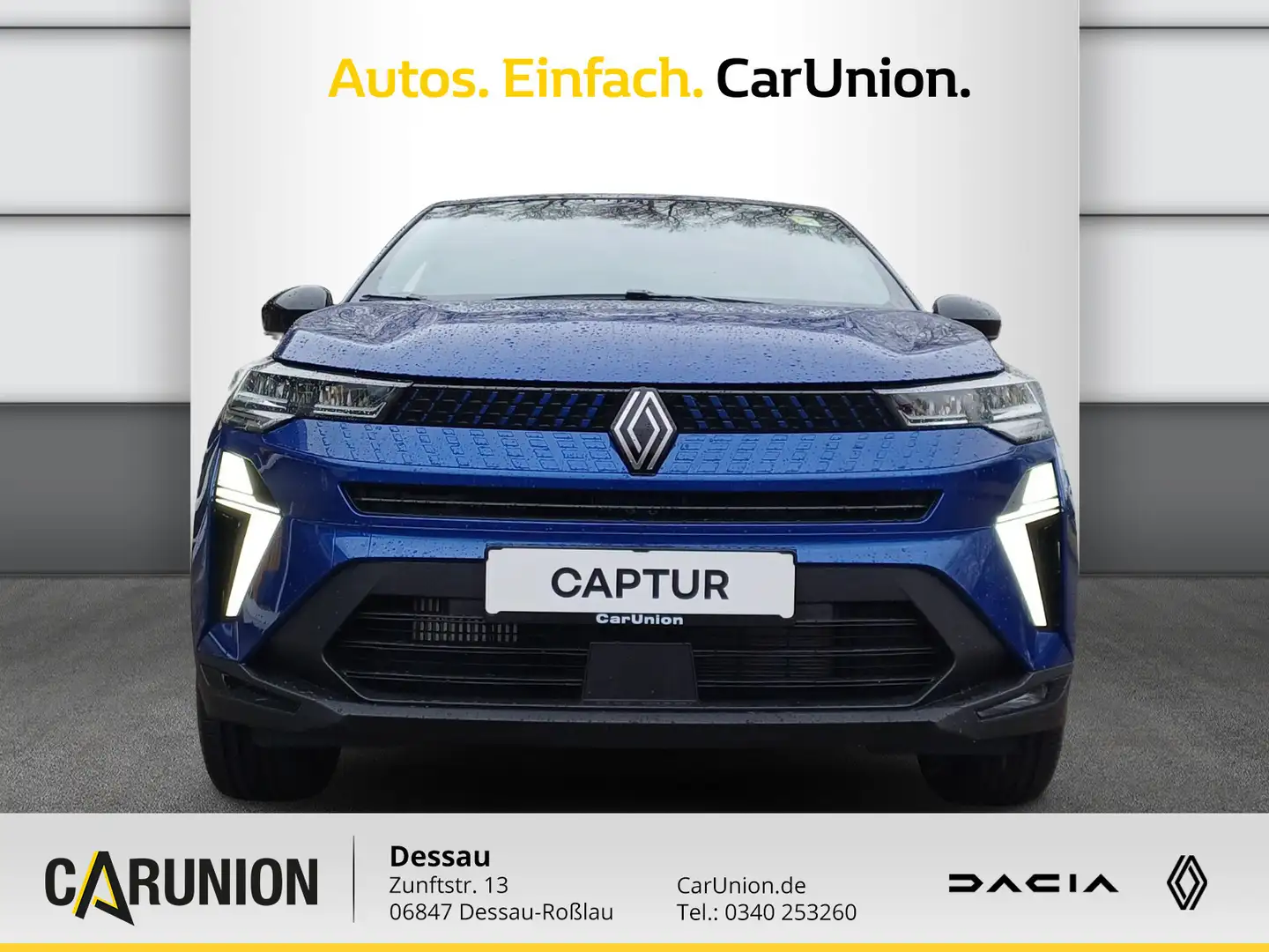 Renault Captur Techno Mild Hybrid 140 LED/KAMERA/SH Blau - 2