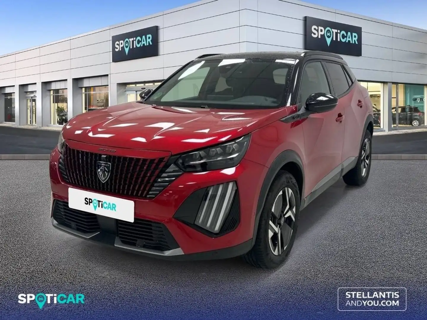 Peugeot 2008 1.2 PureTech S&S GT EAT8 130 Rouge - 1