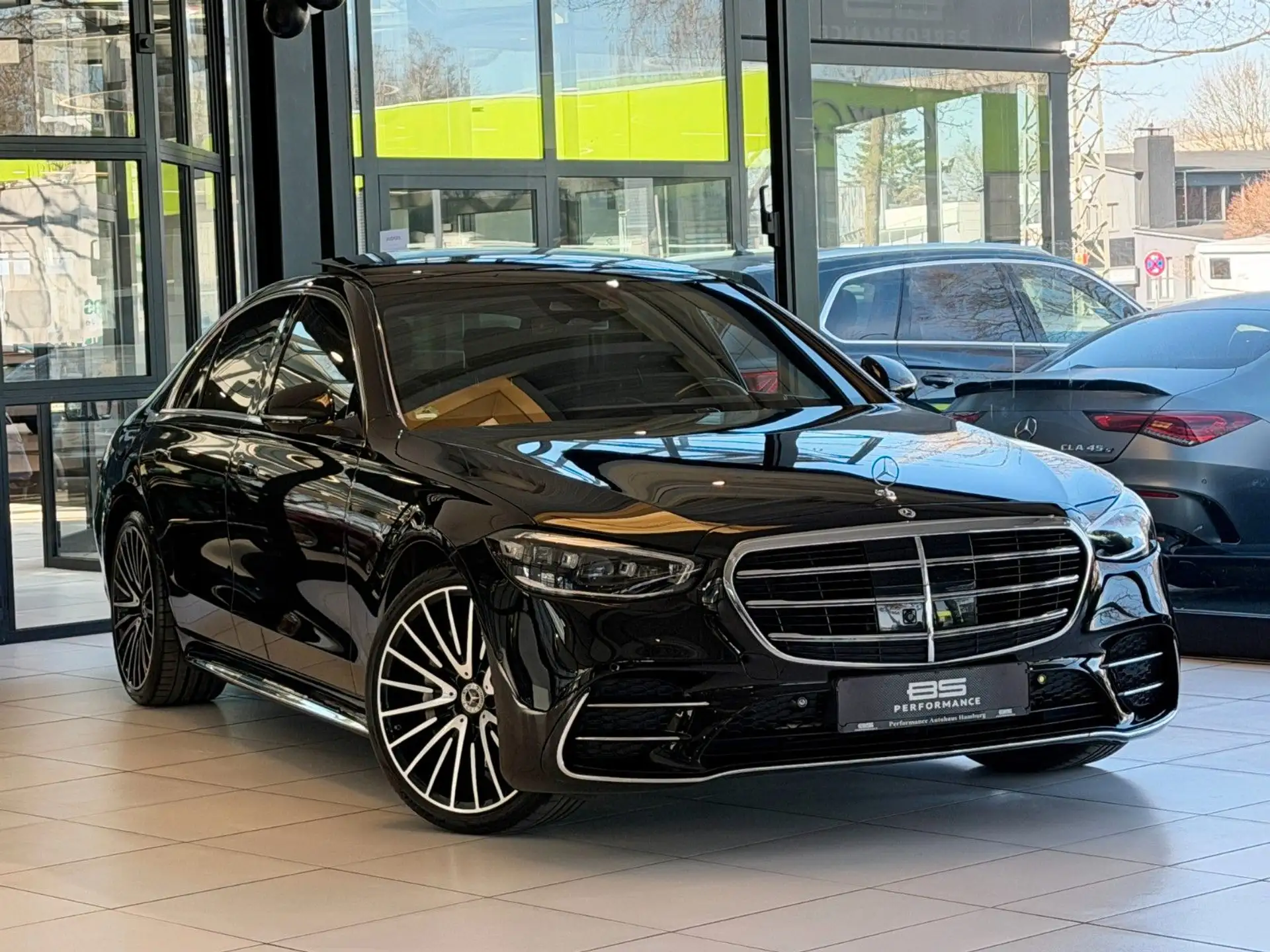 벤츠 Mercedes-Benz S-Class S 400 2022 검정 사진 3