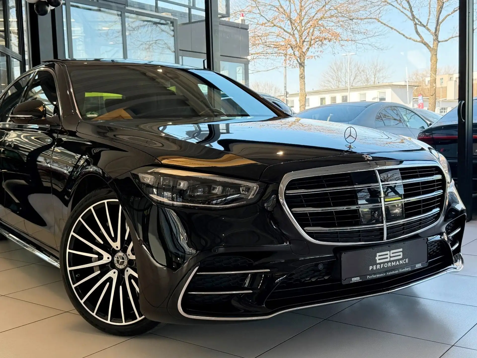 벤츠 Mercedes-Benz S-Class S 400 2022 검정 사진 4
