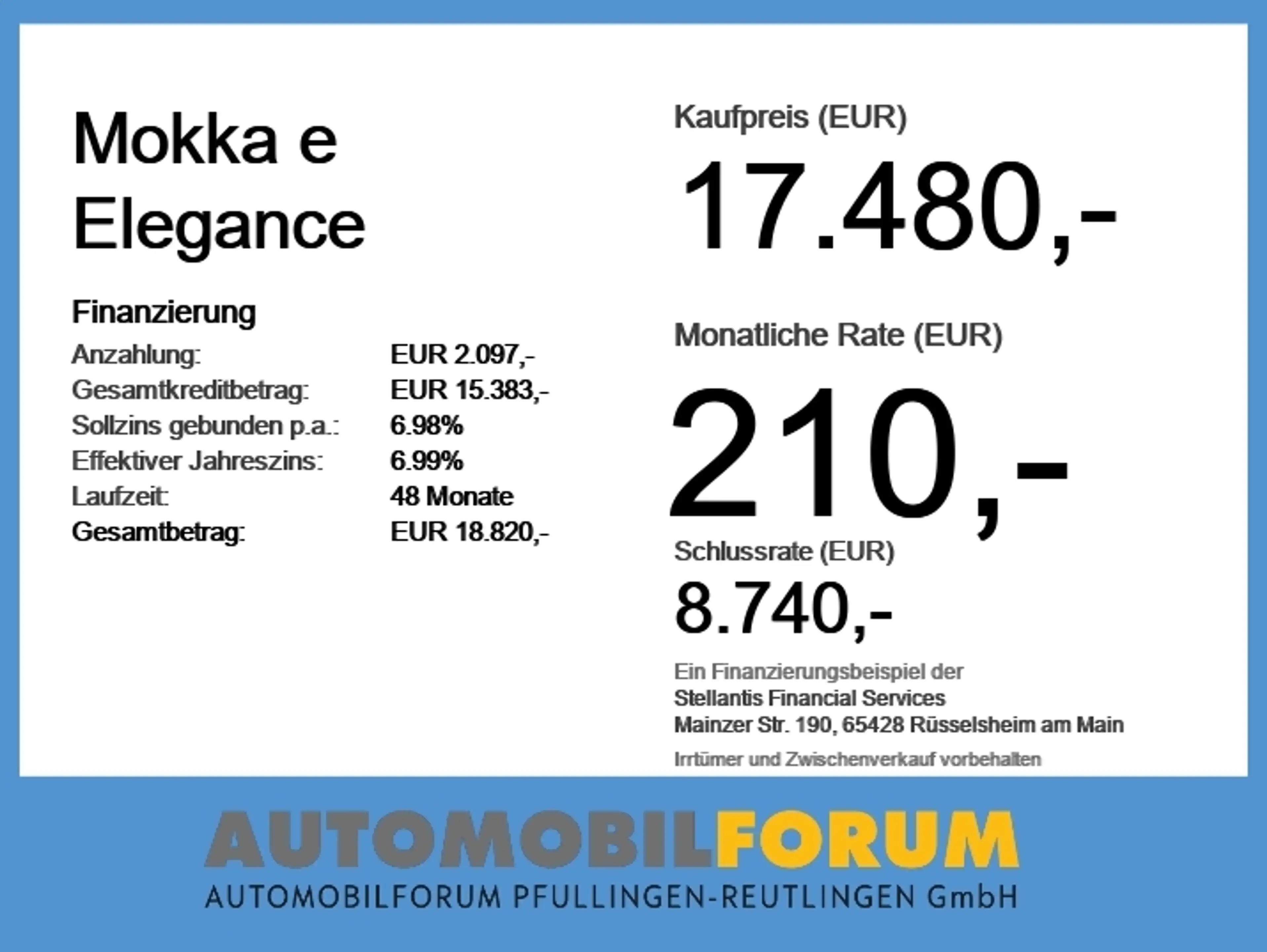 Opel Mokka-E Mokka e Elegance AUT Fernlichtass. Kam. KeyLess — photo 6