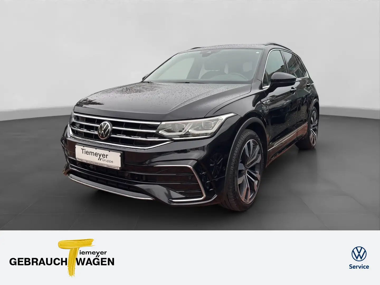 Volkswagen Tiguan 2.0 TDI DSG R-LINE LM20 AHK MATRIX STANDH Schwarz - 1