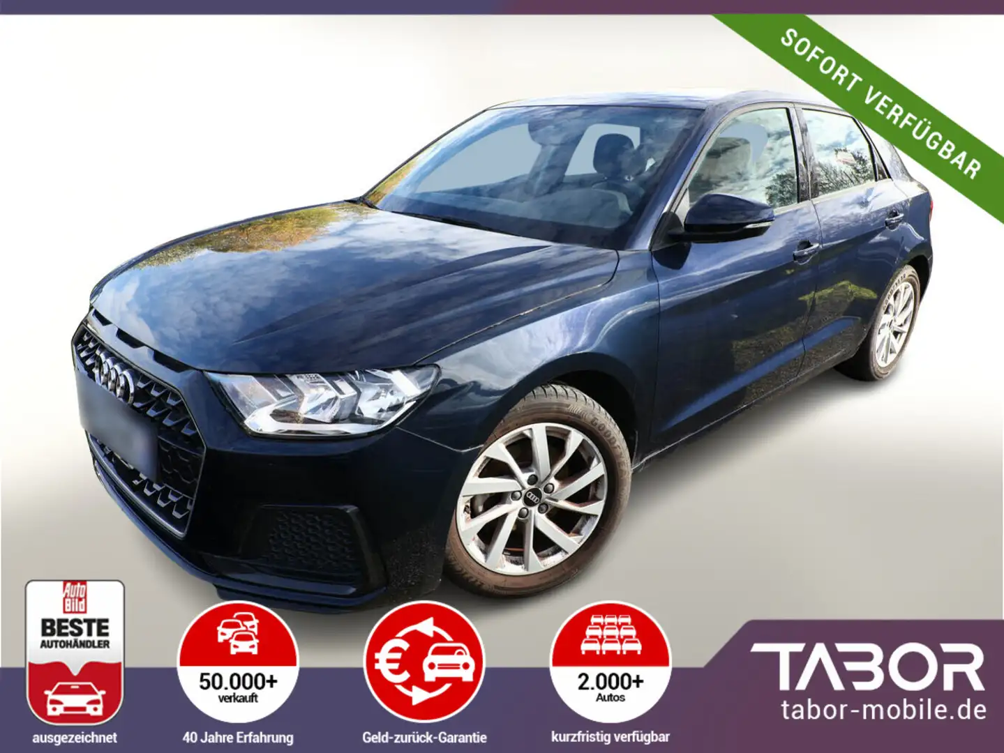 Audi A1 Sportback 30 TFSI 110 advanced PDC Temp LM16Z Blau - 1