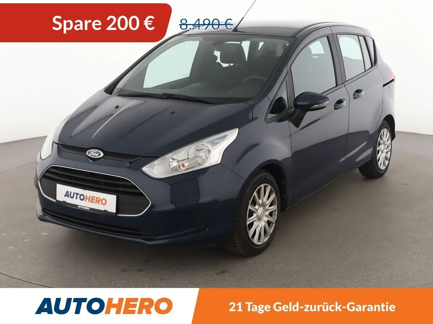 Ford B-Max 1.4 Trend*KLIMA*GARANTIE* Blau - 1