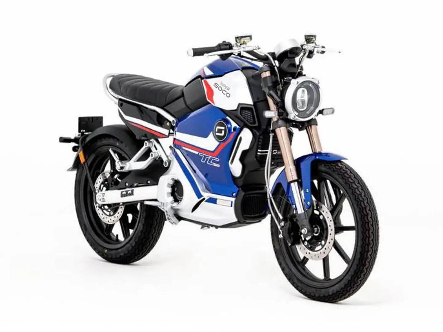 Super Soco TC Pro (V-Moto) Elektro, 90 km/h, Sonderpreis Blau - 1