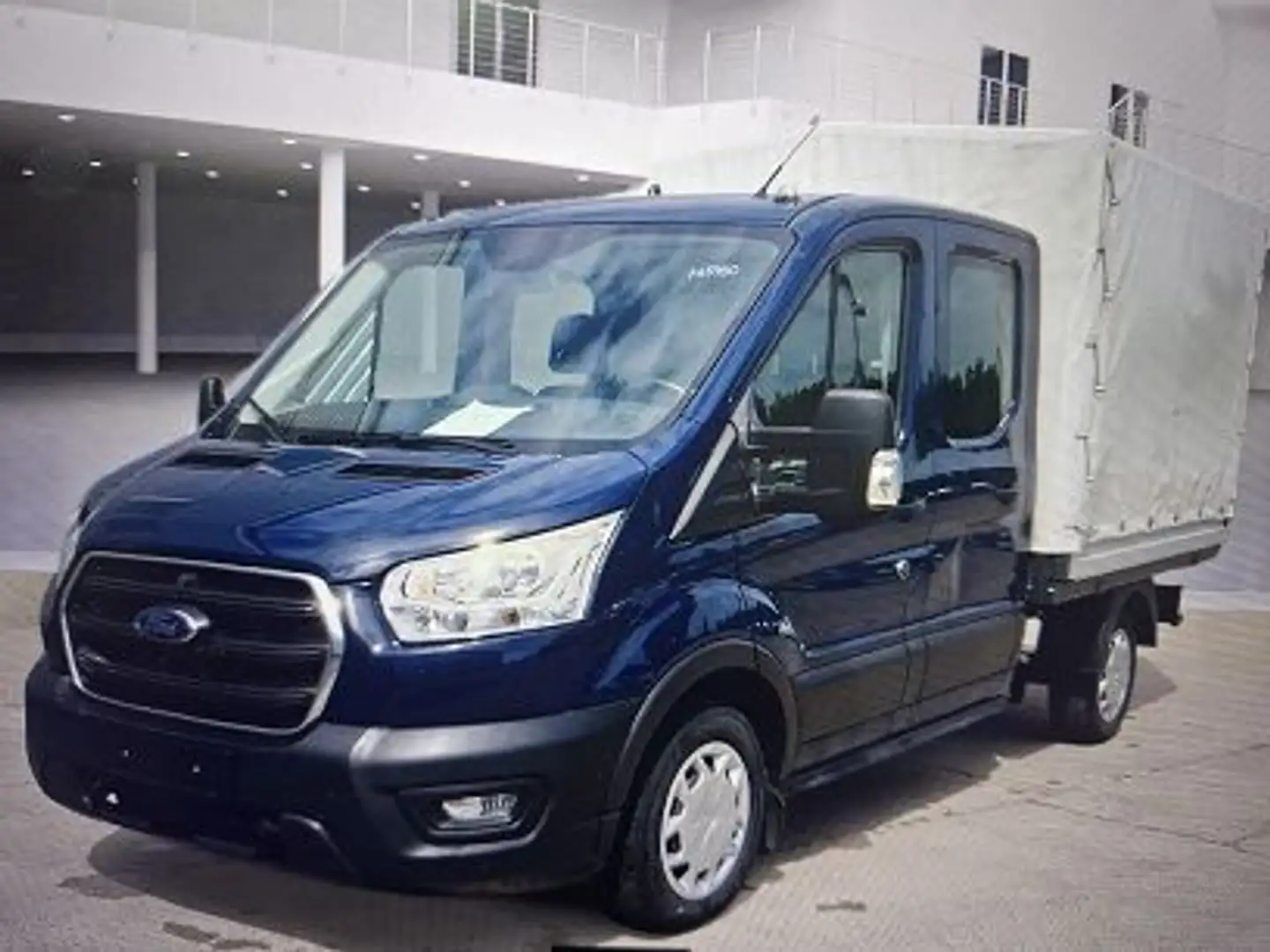 Ford Transit Pritsche 310 L2 Doppelkabine Trend 1.Hdd Blau - 2