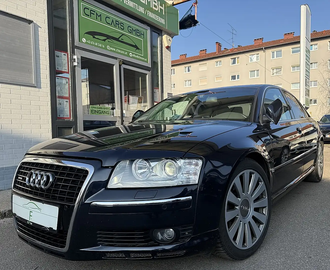 Audi A8 4,2 V8 quattro Tiptronic Blau - 1