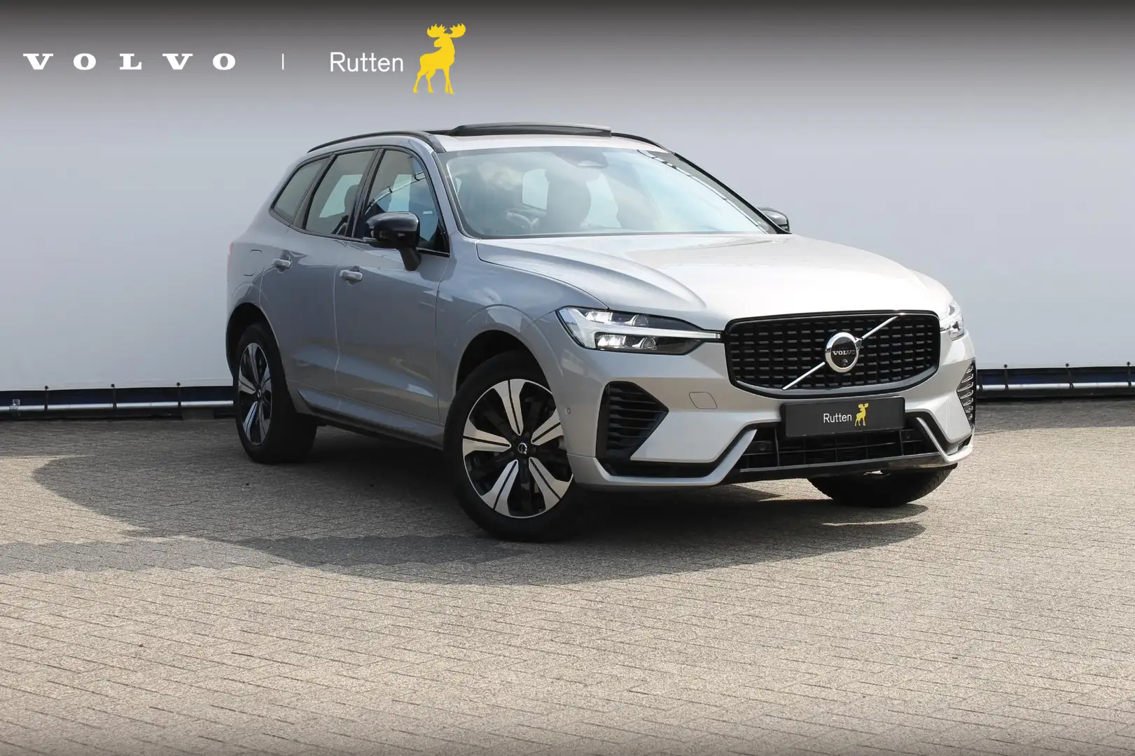 Volvo XC60 T6 350PK Automaat Plug-in hybrid AWD Plus Dark App Gris - 1