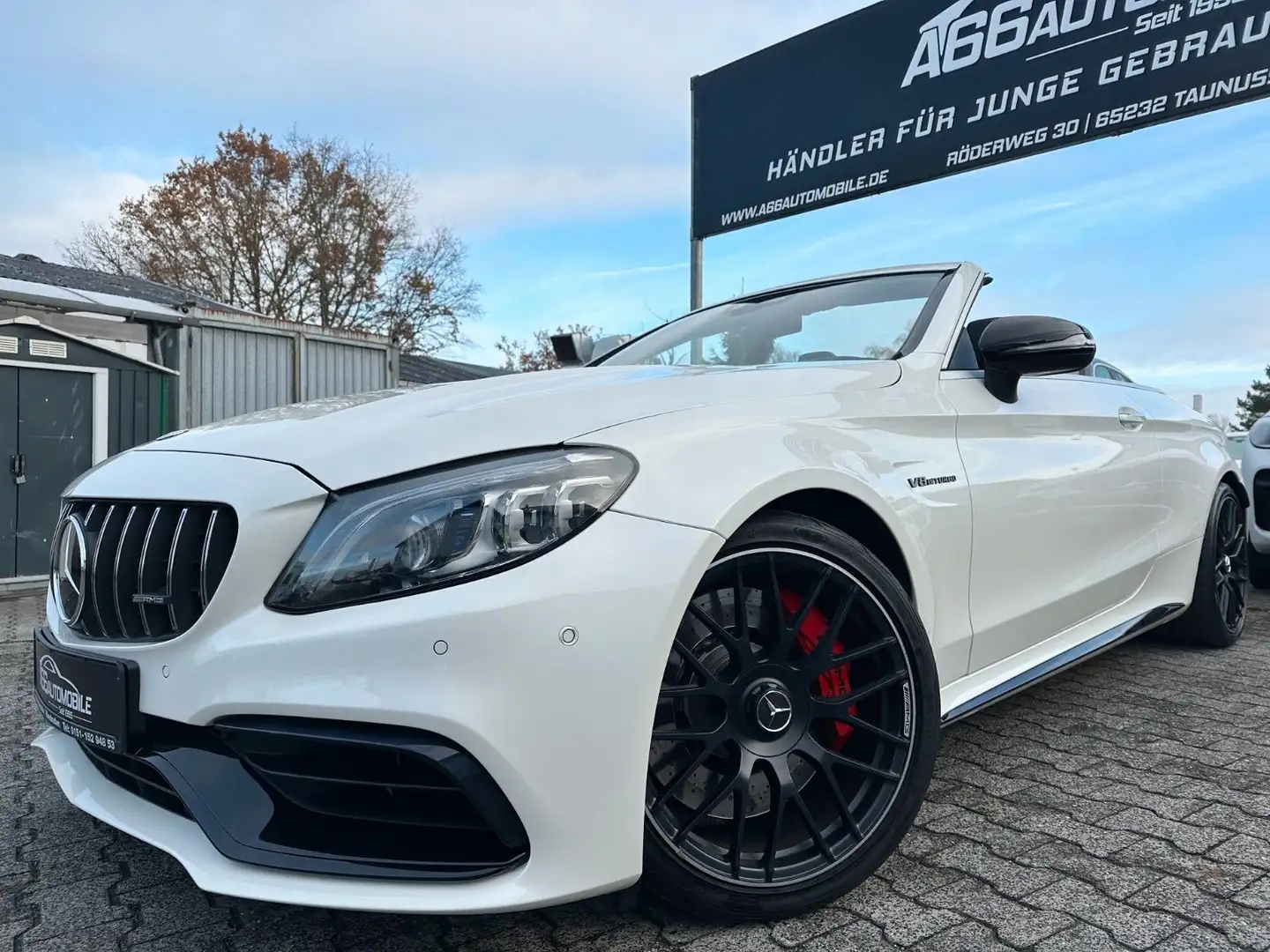 Mercedes-Benz C 63 AMG C 63 S AMG Perf-Sitze*Manufaktur*Abgas*DISTR+ Blanc - 2